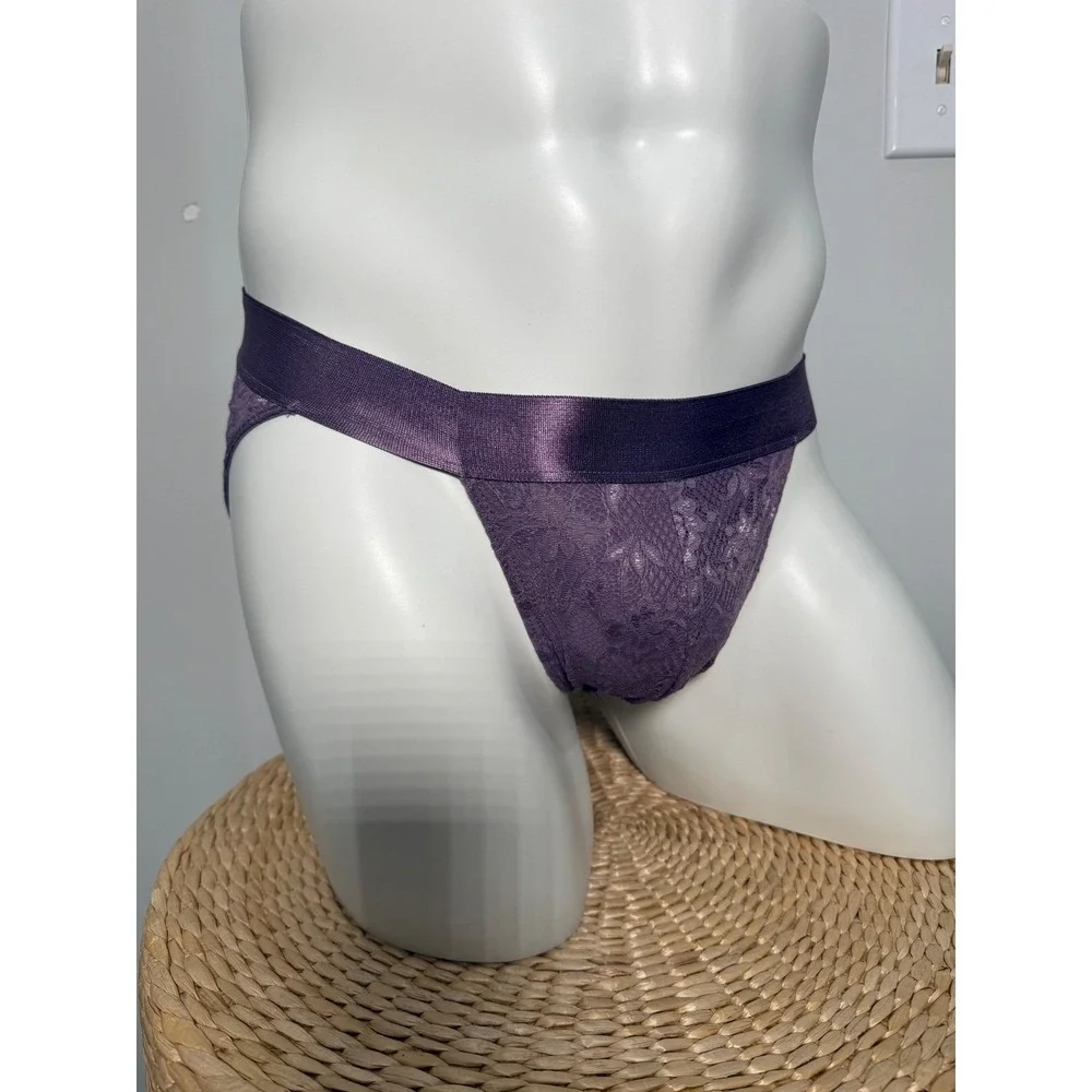 Cosabella Never Say Never Lace Sports‎ Brief Himalayan Sky Underwear size M